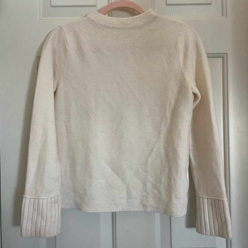 Club Monaco Cream Sweater
